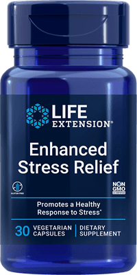 Enhanced Stress Relief, 30 Veg Caps - Life Extension - welzo