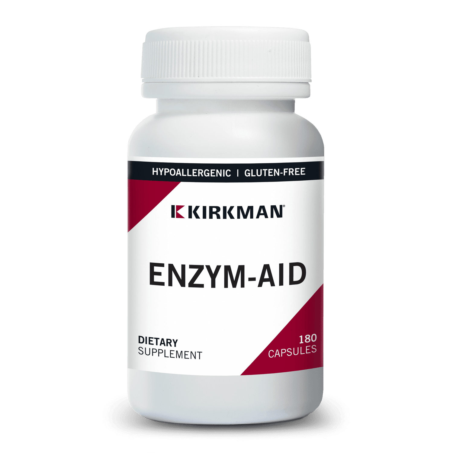 Enzym-Aid, 180 Capsules - Kirkman Laboratories - SOI** - welzo