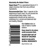 Enzymedica Digest Basic Capsules (UK Label)