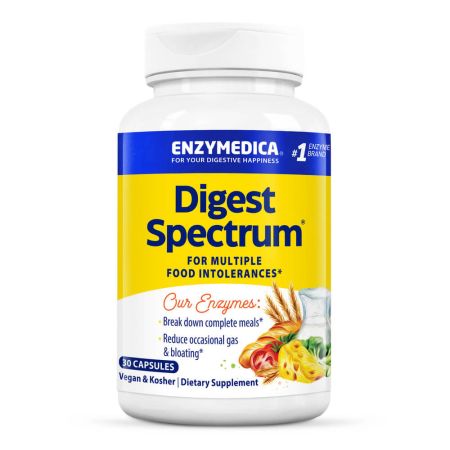 Capsule Enzymedica Digest Spectrum 30 (etichetă din Marea Britanie)