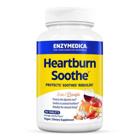 Enzymedica Heartburn Soothe vanillaorange 90 Cheables