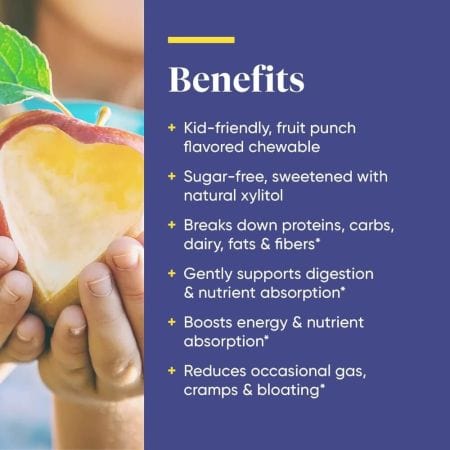 EnzyMedica Kids Digest Chewable Fruit Punch
