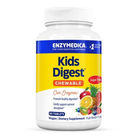 Enzimedica Kids Digest Fruit Punch 90 mastigáveis