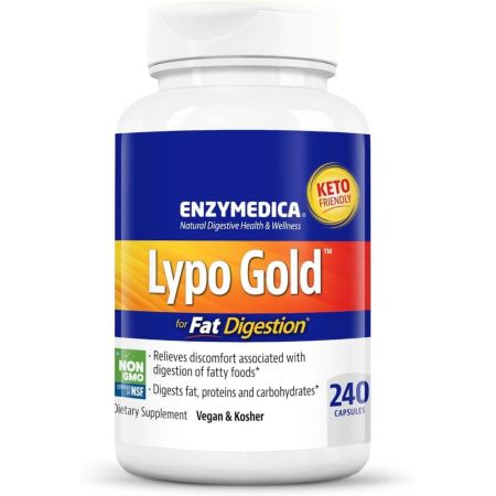 Enzymedica Lypo Gold 240 kapslar