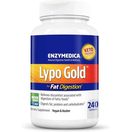 Enzymedica Lypo Gold 240 Capsules