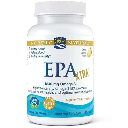 EPA Xtra (Lemon) 60 Soft Gels - Nordic Naturals - welzo