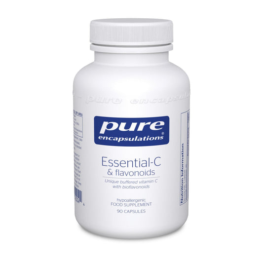 Essential-C & Flavonoids 90 Capsules – Pure Encapsulations - welzo