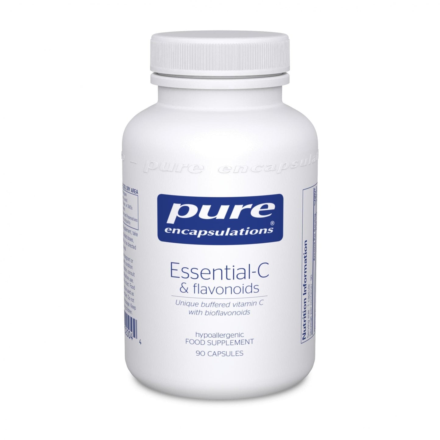 Essential-C & Flavonoids 90 Capsules – Pure Encapsulations - welzo