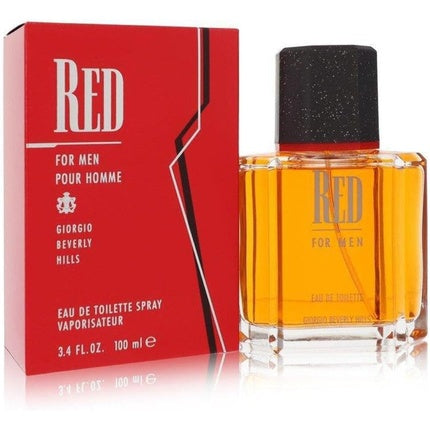 Giorgio Beverly Hills Red For Men EDT Spray 3.3oz