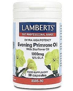 Evening Primrose Oil with Starflower Oil 1000mg - Lamberts - welzo