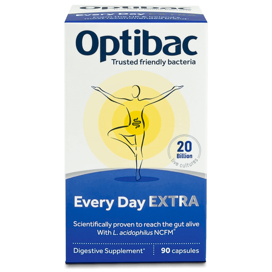 Every Day EXTRA Vegan Probiotic, 90 capsules - OptiBac - welzo