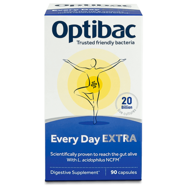 Every Day EXTRA Vegan Probiotic, 90 capsules - OptiBac - welzo