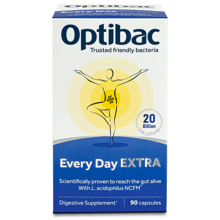 Every Day EXTRA Vegan Probiotic, 90 capsules - OptiBac - welzo