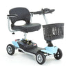 Lagana sklopiva skuter pokretljivosti za pokretanje - 4mph Lithium Travel skuter u svijetloplavoj boji (evolite model)