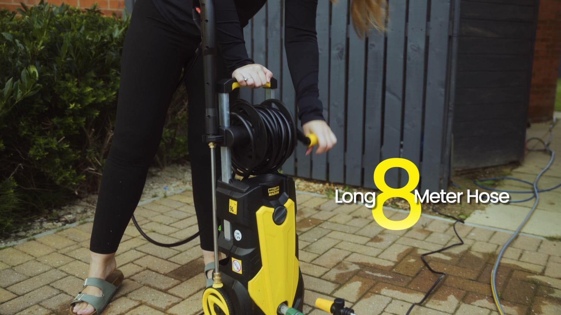 Welzo EW2800 2.6kW 190 BAR 2755PSI Corded Electric Pressure Washer - image 14
