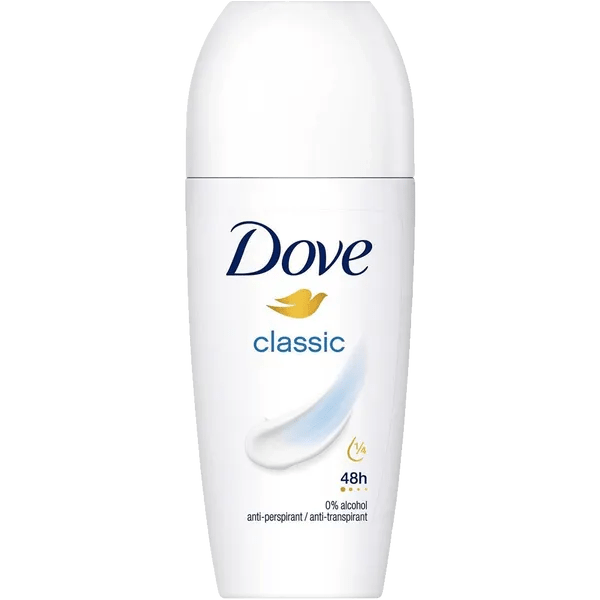 Dove Classic Roll On 50ml - welzo