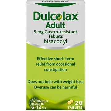 Dulcolax Adult Laxative Tablets Pack of 20