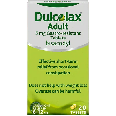 Dulcolax Adult Laxative Tablets Pack of 20