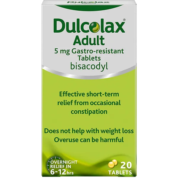 Dulcolax Adult Laxative Tablets Pack of 20