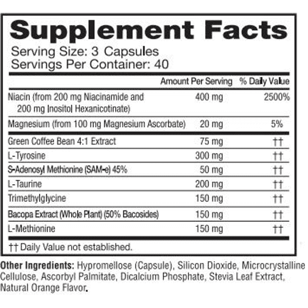 Foco completo - 120 Caps - Neuro Biologix