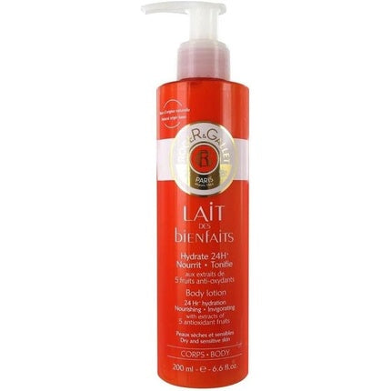 Roger & Gallet Hydrating Toning Milk Body Lotion 200ml