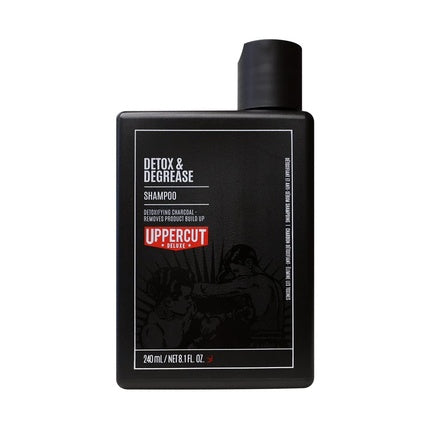 Uppercut Deluxe Detox and Degrease Shampoo with Charcoal 240ml