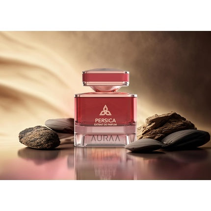 Auraa Desire Persica Extrait De Perfume 100ml Floral Sweet Fragrance for Women - Baie Rose, Saffron, Cashmere Wood Scents Long Lasting Eau de Parfum