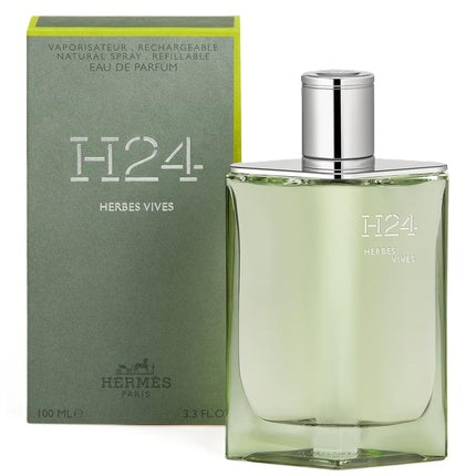 Hermes H24 Herbes Vives Eau De Parfum Spray for Men 3.4 Ounce