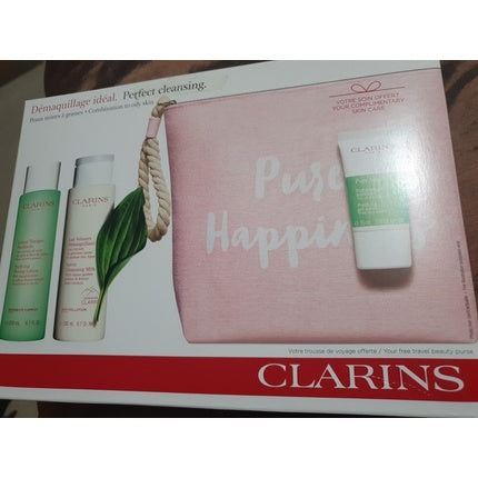 Clarins Perfect Cleansing Kit for Combination to Oily Skin Brand New - UK