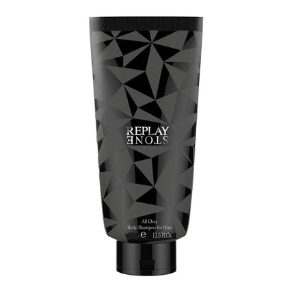 Replay Stone Men's Body and Hair Shower Gel 100ml