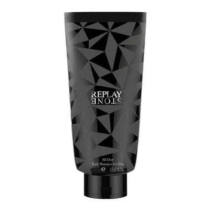 Replay Stone Men's Body and Hair Shower Gel 100ml