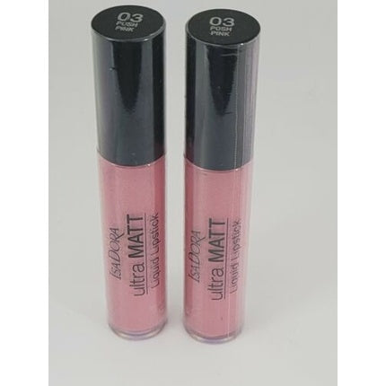 MENGE ZWEI Isadora Ultramatt Liquid Lipstick #03 Plush Pink