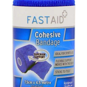 Fastaid Cohesive Bandage 7.5cm x 4.5m - welzo