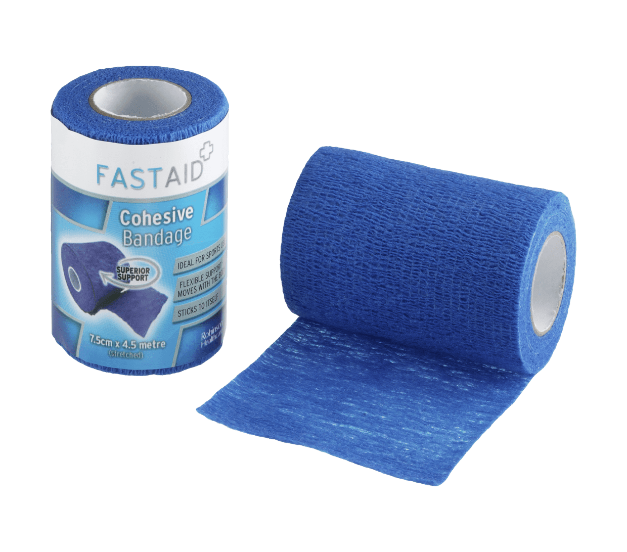 Fastaid Flexoplast Elastic Adhesive Bandage 5cm x 4.5m - welzo