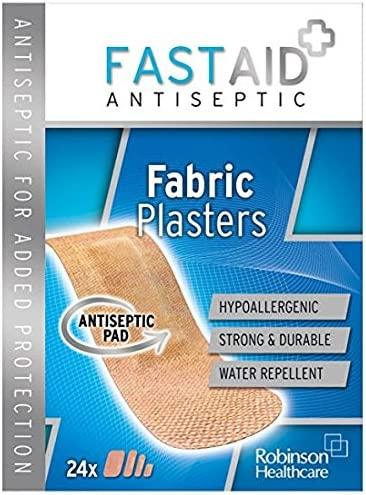 Fastaid Plasters Fabric Pack of 24 - welzo