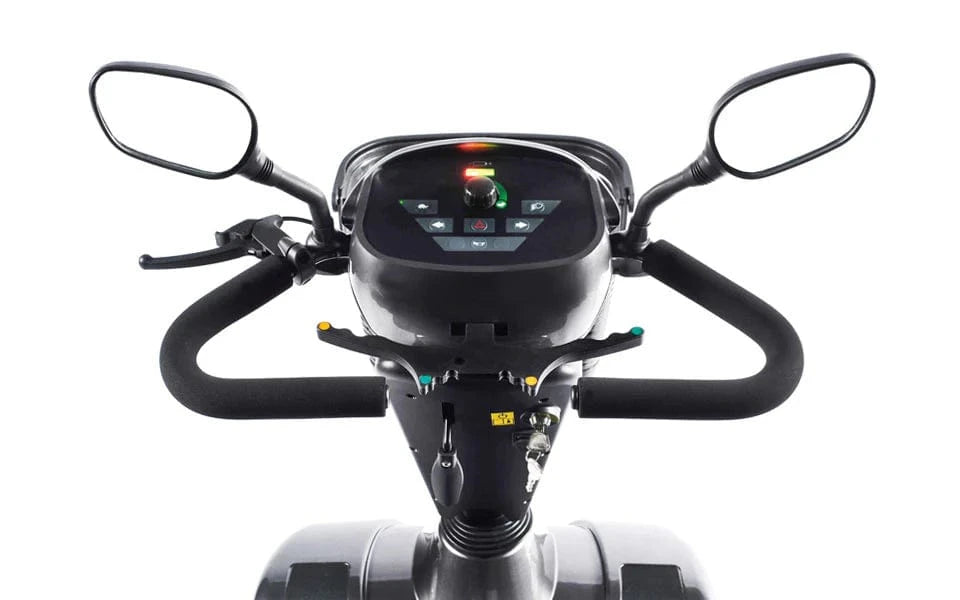 STERLING S700 SCOOTER SCOOTER - 8mph, μαύρο | Μεγάλη απόσταση, υψηλή εκκαθάριση και ανάρτηση εδάφους