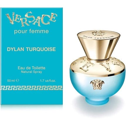 Versace Dylan Turquoise Eau De Toilette Spray 50ml