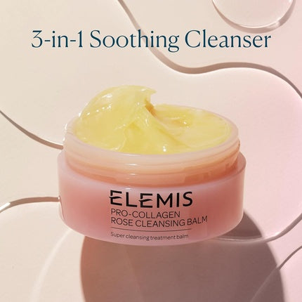 ELEMIS Pro-Collagen Cleansing Balm 3in1 Melting Facial Cleanser with 9 Nourishing Essential Oils