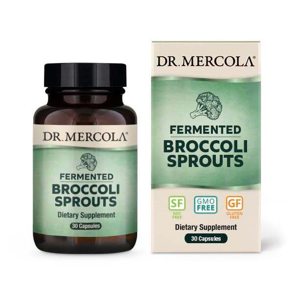 Fermented Broccoli Sprouts, 30 Caps - Dr. Mercola - welzo