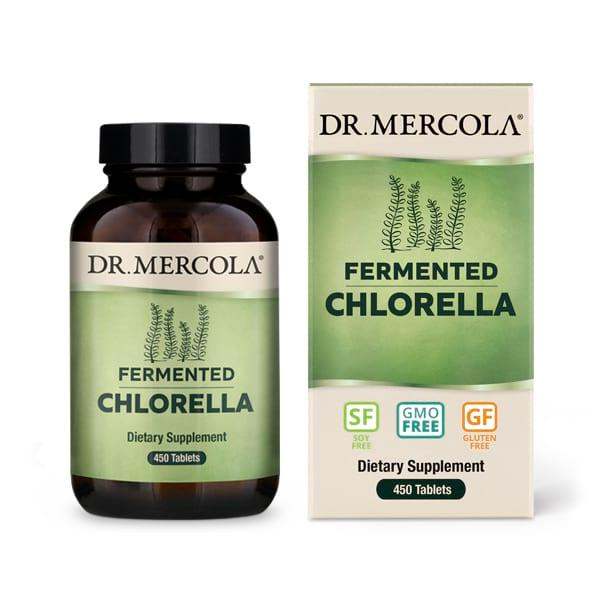 Fermented Chlorella - 450 Tablets - Dr Mercola - welzo