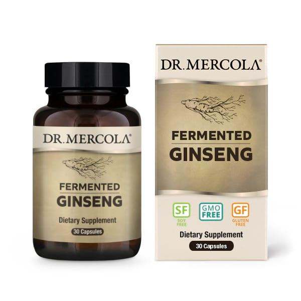 Fermented Ginseng, 30 Capsules - Dr. Mercola - welzo