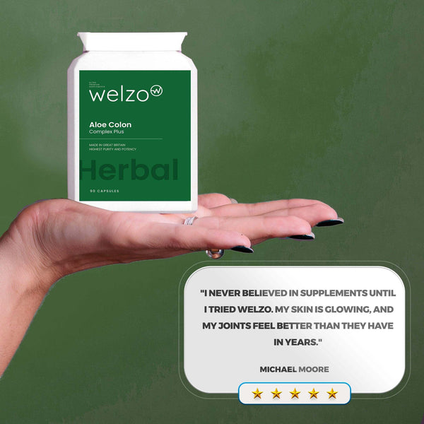 Welzo Aloe Colon Complex Plus 90 Capsules