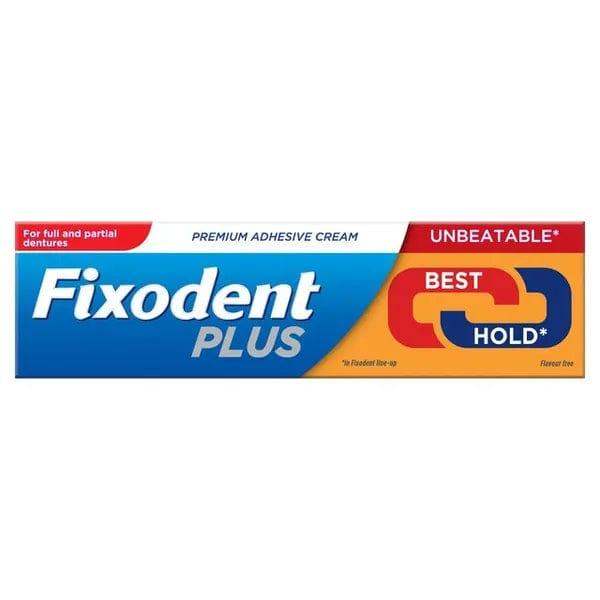 Fixodent Plus Denture Adhesive Cream 40g - welzo