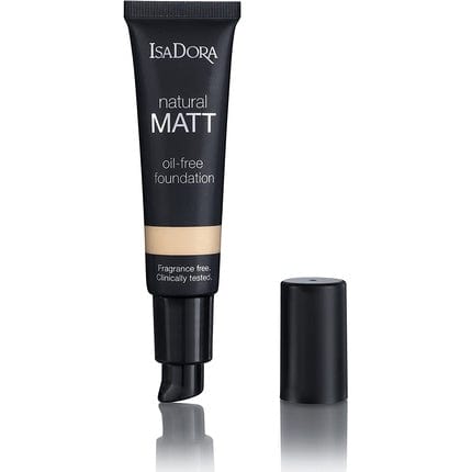 IsaDora Natural Matt Foundation 35ml 10 Matt Porcelain