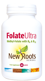 Folate Ultra (60 tablets) - New Roots Herbal - welzo