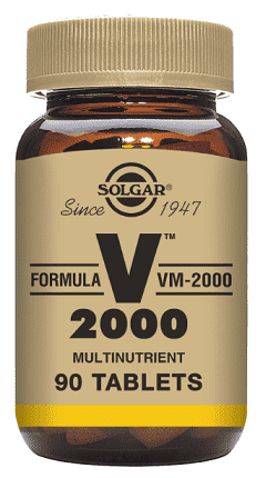 Formula V 2000, VM-2000 Multinutrient Formula, 90 Tablets - Solgar - welzo