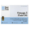 FourFive Omega 3 Fish oil Softgel Capsules Pack of 30 - welzo