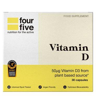 FourFive Vitamin D Capsules Pack of 30 - welzo