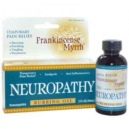 Frankincense Myrrh, Neuropathy, Rubbing Oil, 2 fl oz (59 ml) - Frankincense Myrrh - welzo