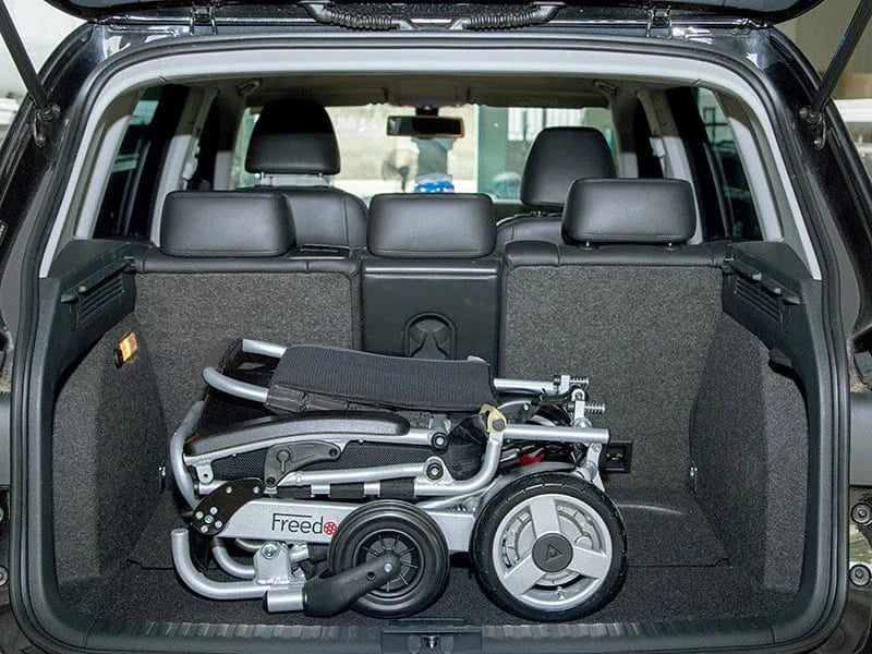 Silla de libertad de libertad a06 silla de ruedas plegable eléctrica